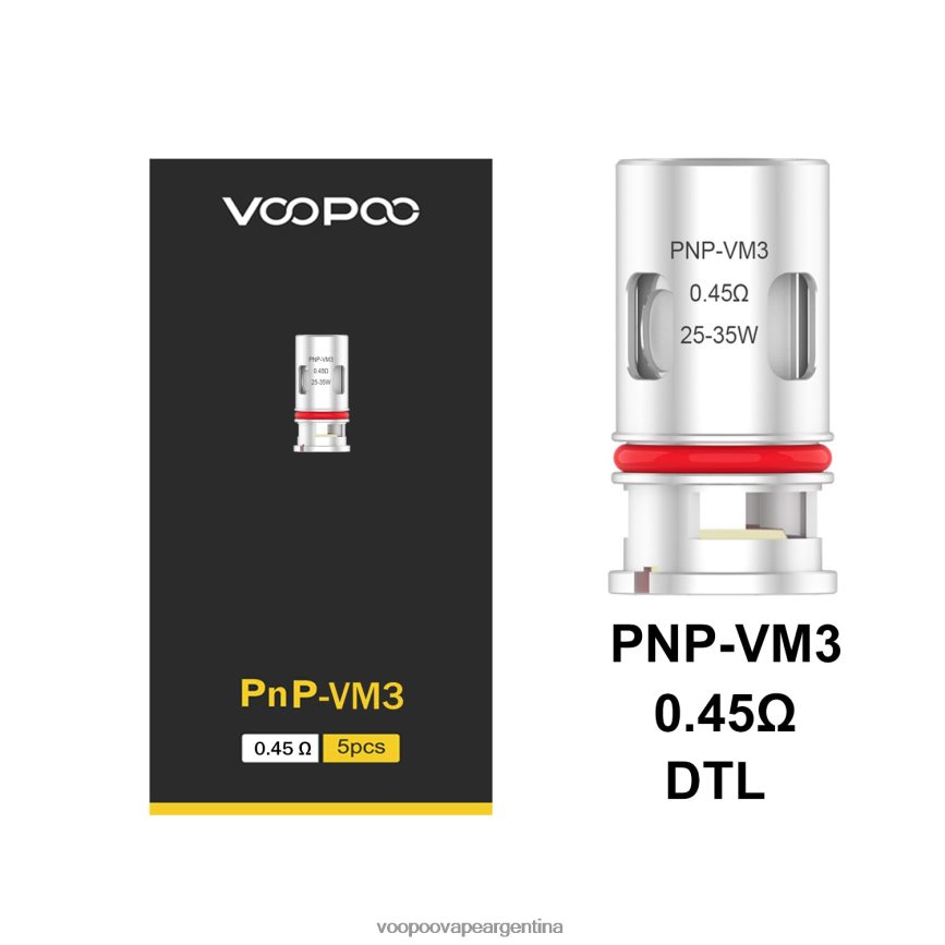 VOOPOO Vape Precio - VOOPOO PNP bobinas (5 piezas) pnp-c1 6T4D44584