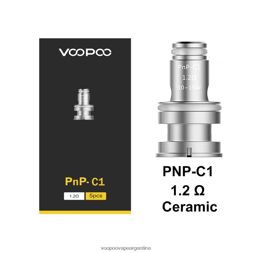 VOOPOO Vape Precio - VOOPOO PNP bobinas (5 piezas) pnp-c1 6T4D44584