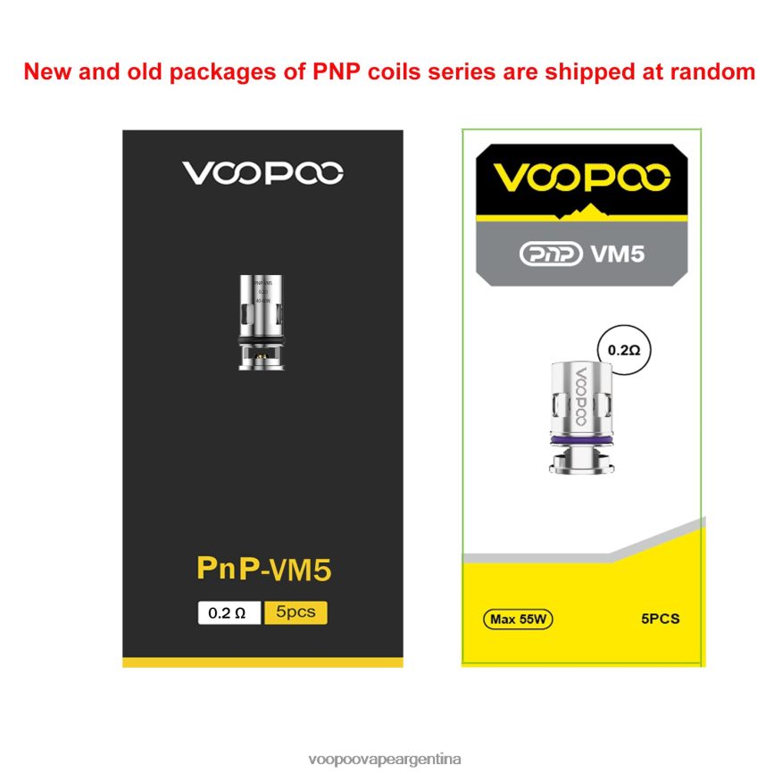 VOOPOO Vape Precio - VOOPOO PNP bobinas (5 piezas) pnp-c1 6T4D44584