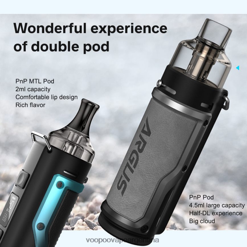 VOOPOO Drag Argentina - VOOPOO ARGUS kit de modificación de cápsulas verde petróleo-plata 6T4D4477