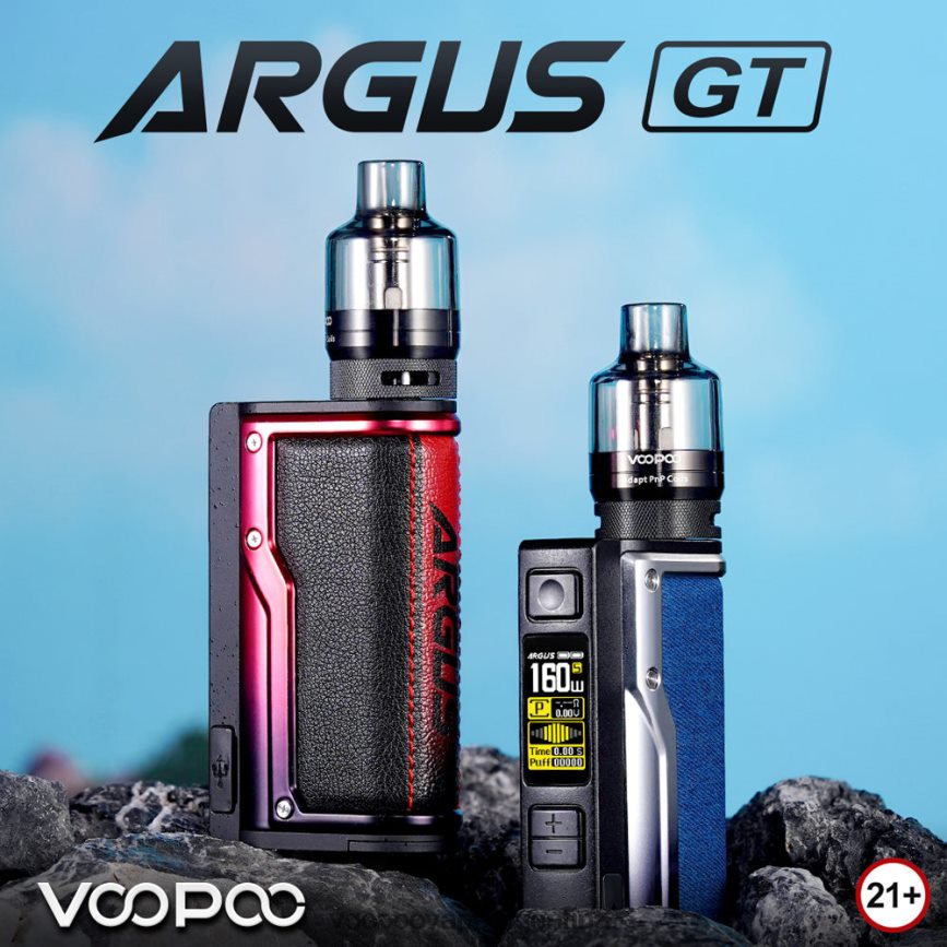 VOOPOO Vape Buenos Aires - VOOPOO ARGUS GT kit de modificación de caja azul negro 6T4D4413