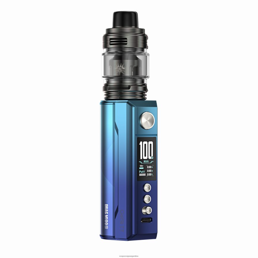 VOOPOO Drag Argentina - VOOPOO DRAG M100S dispositivo mod cian y azul 6T4D44277