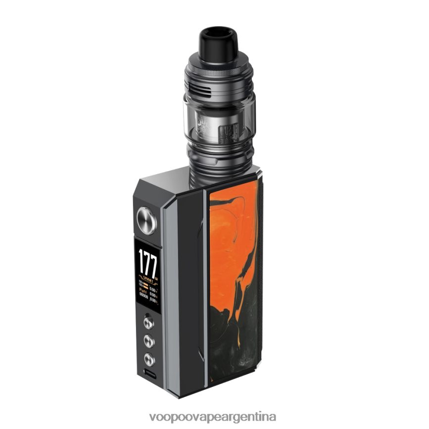 gun metal+naranja tropical