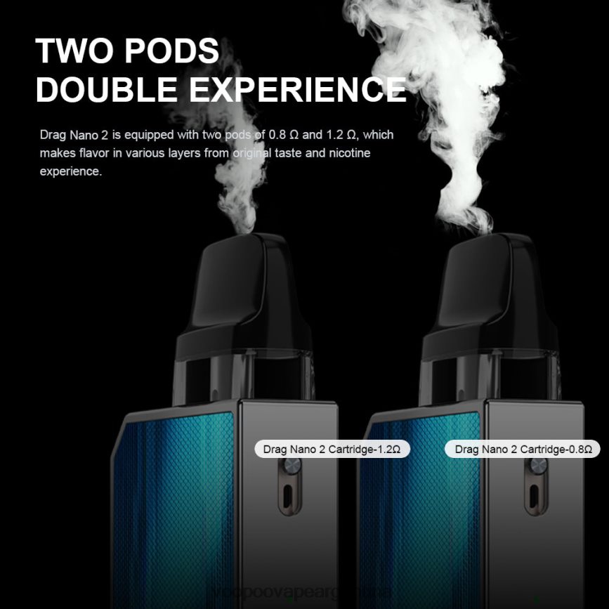 VOOPOO Vape Argentina - VOOPOO DRAG NANO 2 kit de cápsulas té verde 6T4D44152
