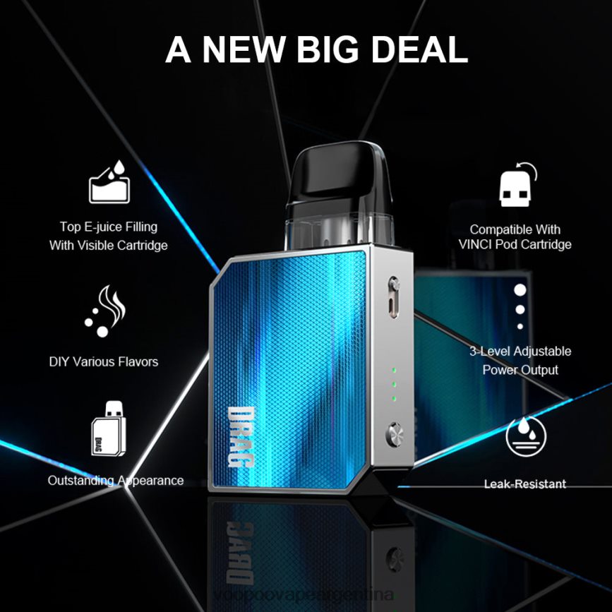 VOOPOO Vape Argentina - VOOPOO DRAG NANO 2 kit de cápsulas té verde 6T4D44152
