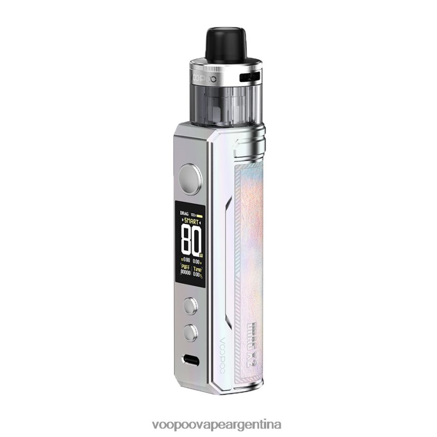VOOPOO Vape Buenos Aires - VOOPOO DRAG X2 mod de vaina plata colorida 6T4D44153