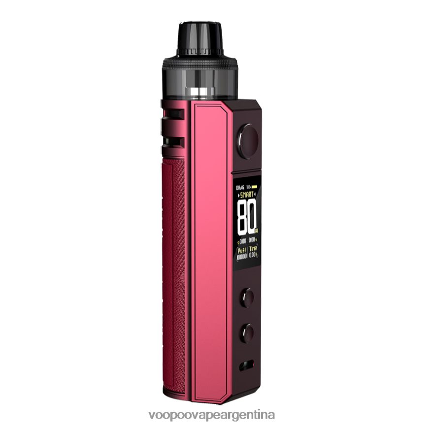 VOOPOO Vape Precio - VOOPOO DRAG H80S kit de cápsulas rojo ciruela 6T4D44154
