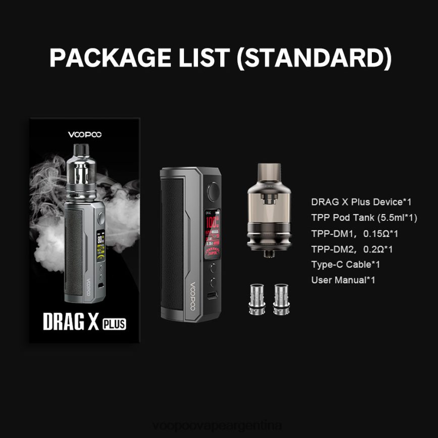 VOOPOO Vape Precio - VOOPOO DRAG X PLUS equipo clásico 6T4D44294