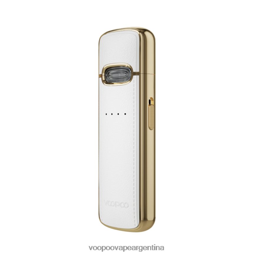oro blanco con incrustaciones