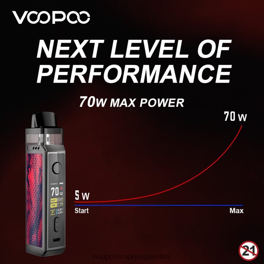 VOOPOO Drag Precio Argentina - VOOPOO VINCI X kit de cápsula mod Fibra de carbon 6T4D44346