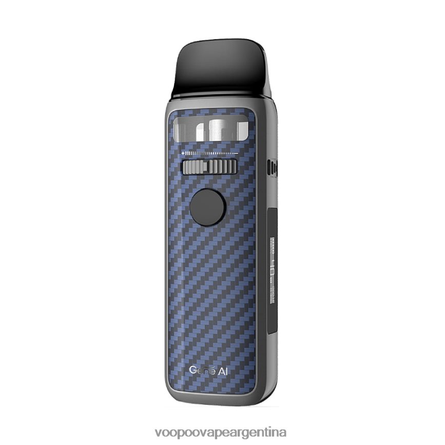 VOOPOO Vape Buenos Aires - VOOPOO VINCI 3 kit de modificación de cápsulas fibra de carbono azul 6T4D44363
